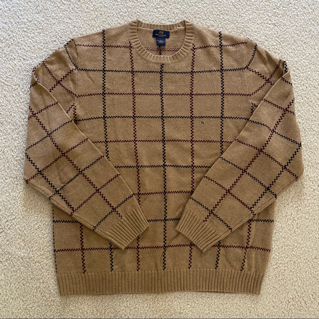 Nwt Brooks Brothers Wool Crewneck Sweater